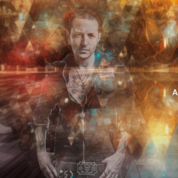 20x30 Linkin Park Rock Band Abstract Oil Painting Art Print - Picture 4 of 7